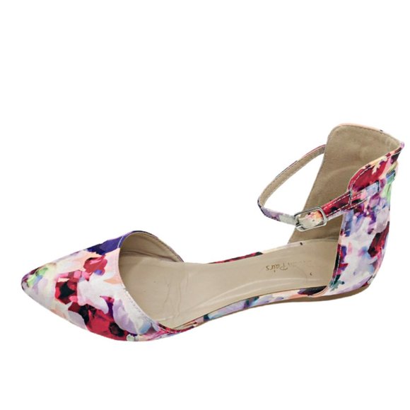 Dream Pairs Floral Flat 8.5M - Picture 2 of 4